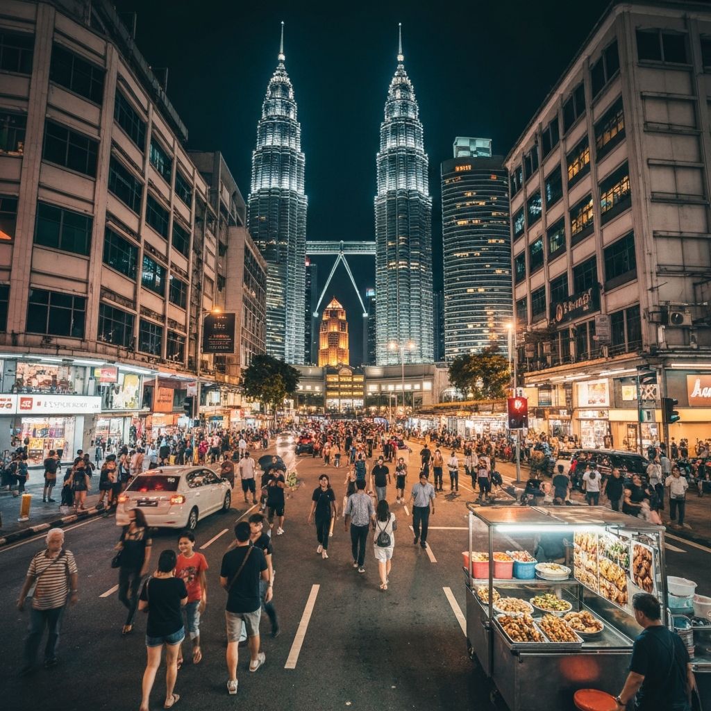 Bukit Bintang shopping district - Top Malaysia tourist attraction for eVisa travelers