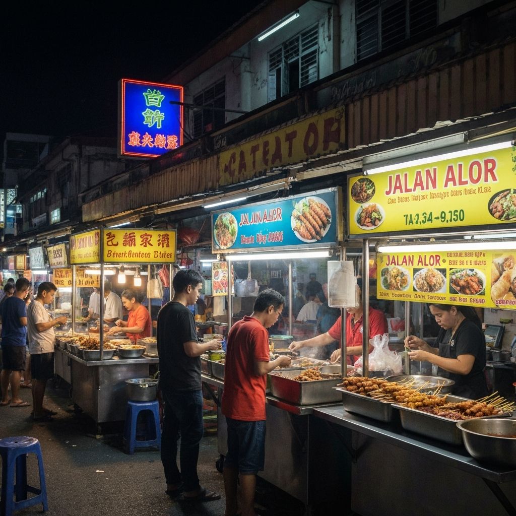 Jalan Alor Food Street