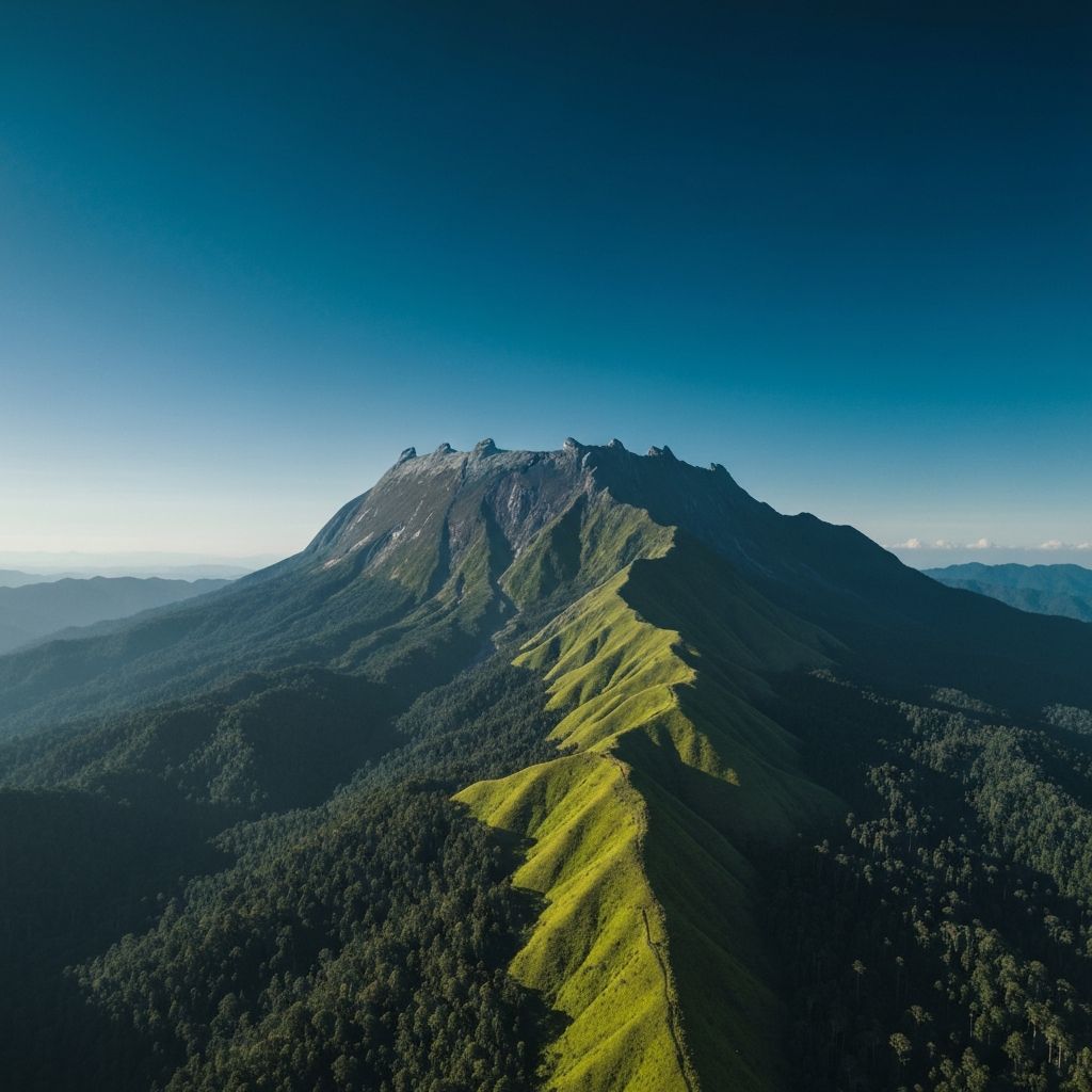 Mount Kinabalu Sabah - Iconic Malaysia mountain destination for eVisa tourists