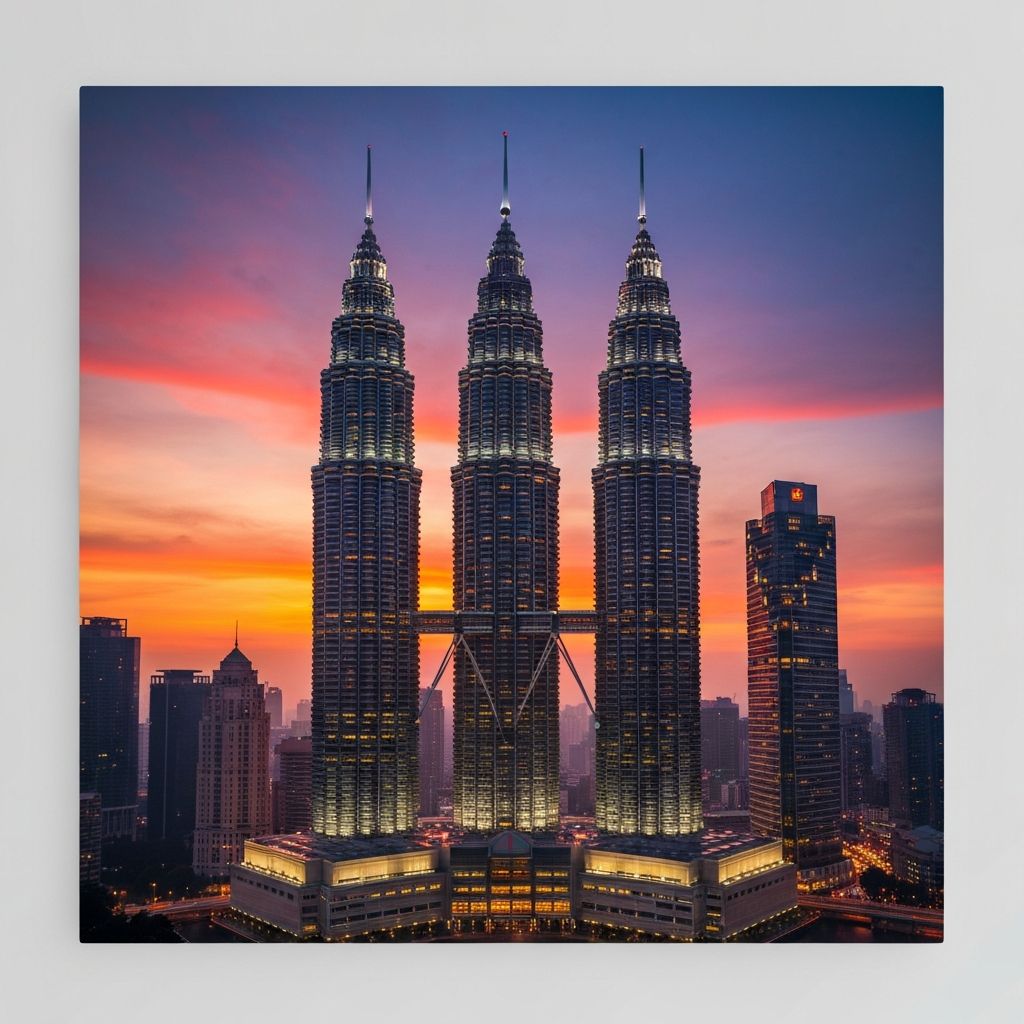 KLCC Petronas Twin Towers - Popular Malaysia tourist destination for eVisa holders